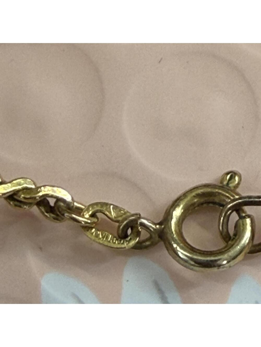 Pontifa gold filled/Plated/Rolled? watch necklace vintage 70s wind-up working! - Picture 8 of 8